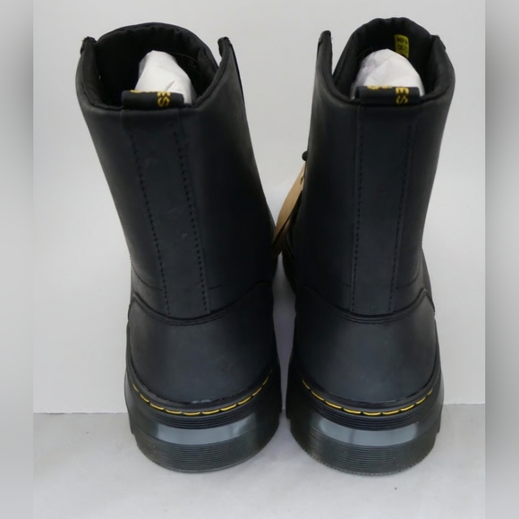 Dr. Martens Black Leather Men's Boots - Picture 6 of 9
